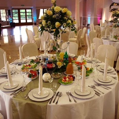 Professioneller Catering Banketttisch D-180 cm