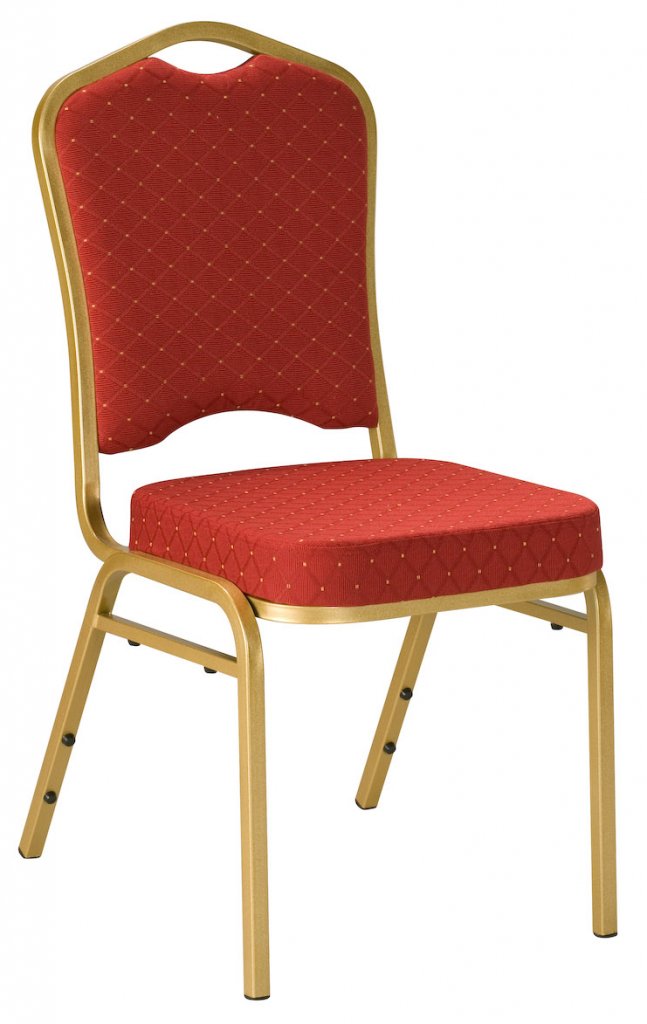 T68123-gold-rot Bankett Stuhl T68123 gold/rot