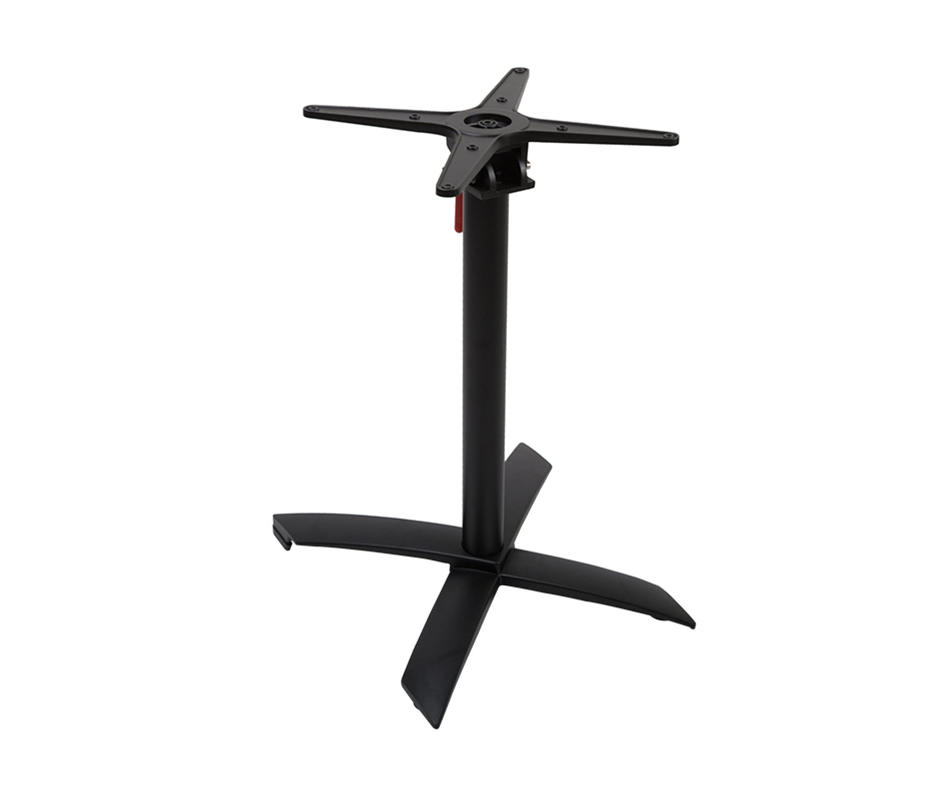 napoli-4f-balck Alu Tischgestell Napoli 4 F