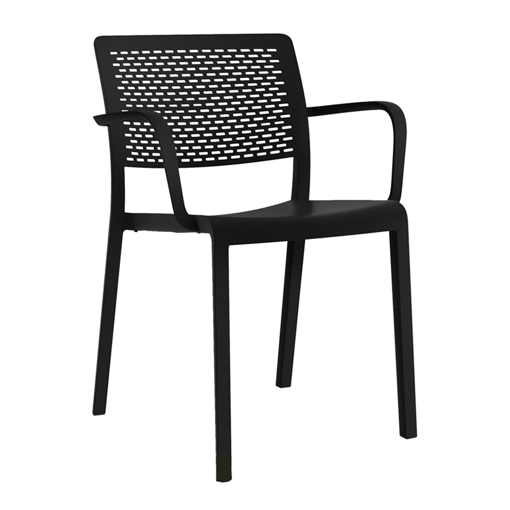 RESOL Stuhl TRAMA mit Armen (4er Set)