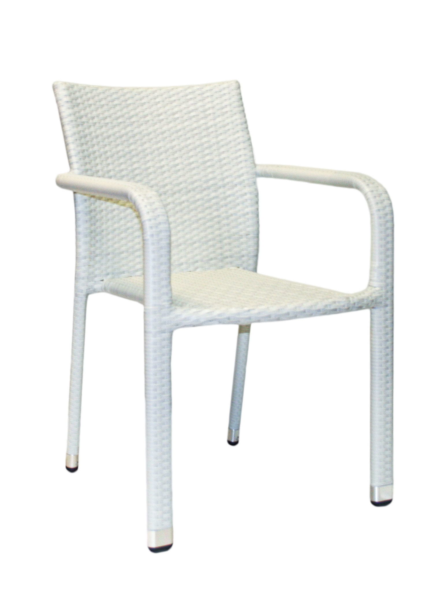 modus-II-white Alu-Rattan Stuhl MODUS Brown