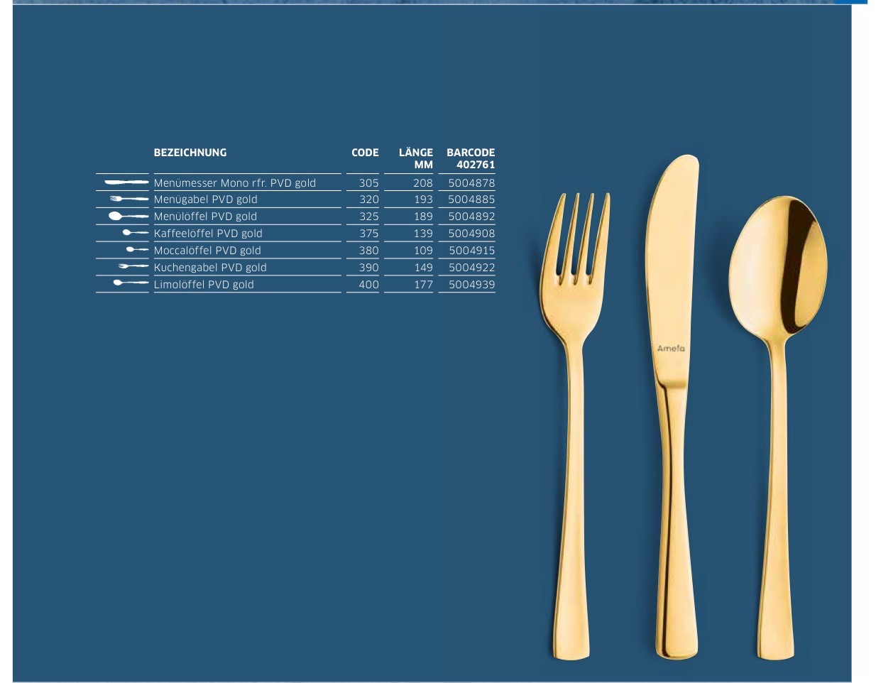 Besteck Set Atlantik 1824