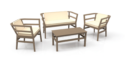 RESOL Set Click-Clack, Gartensitzgruppe