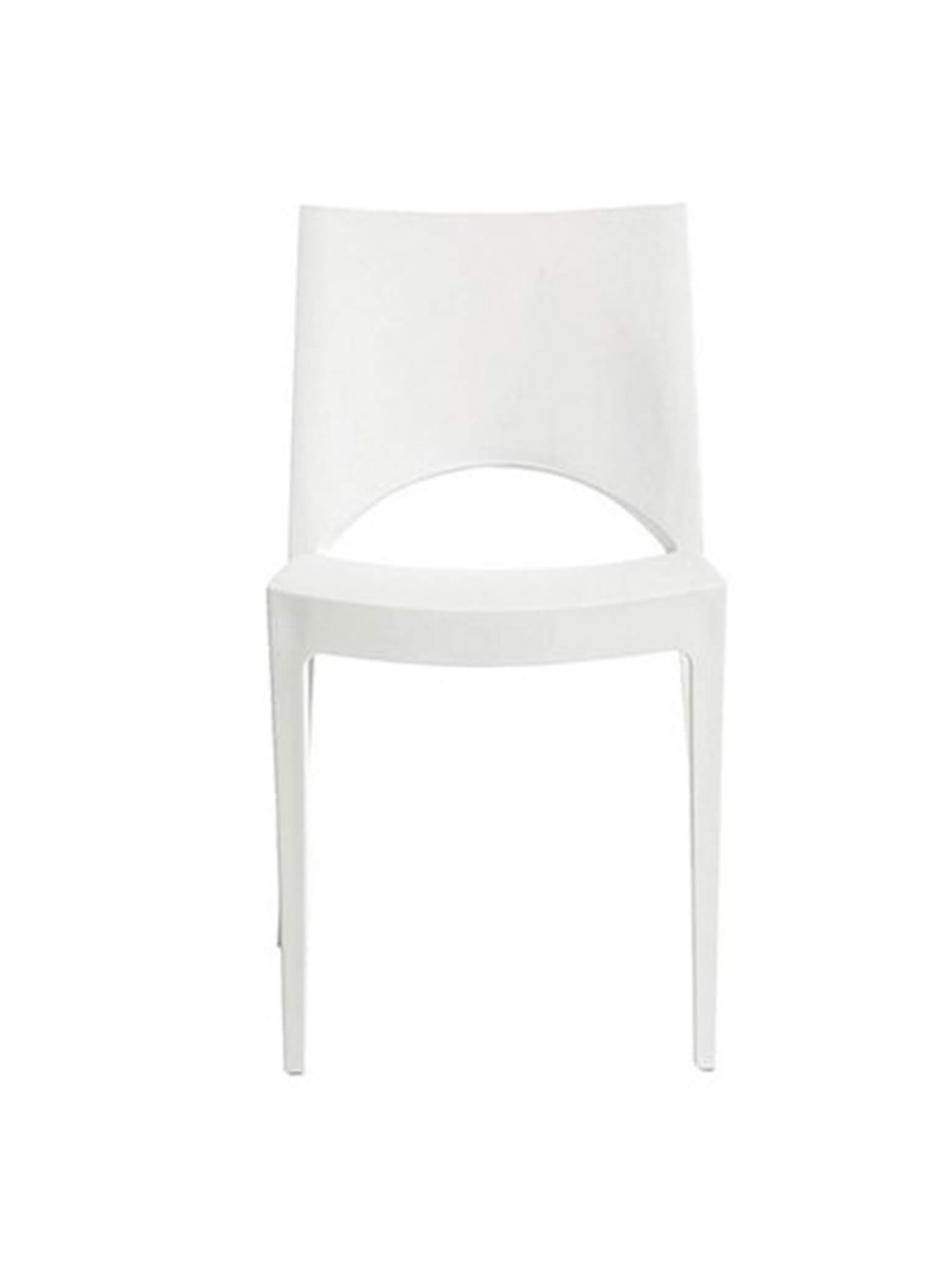 paris-weiss Outdoor Stuhl PARIS ohne Armlehnen