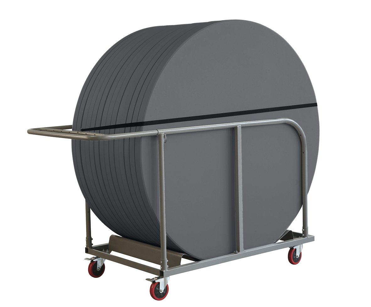Tischwagen Trollie xl für runde Tische 180 Durchmesser