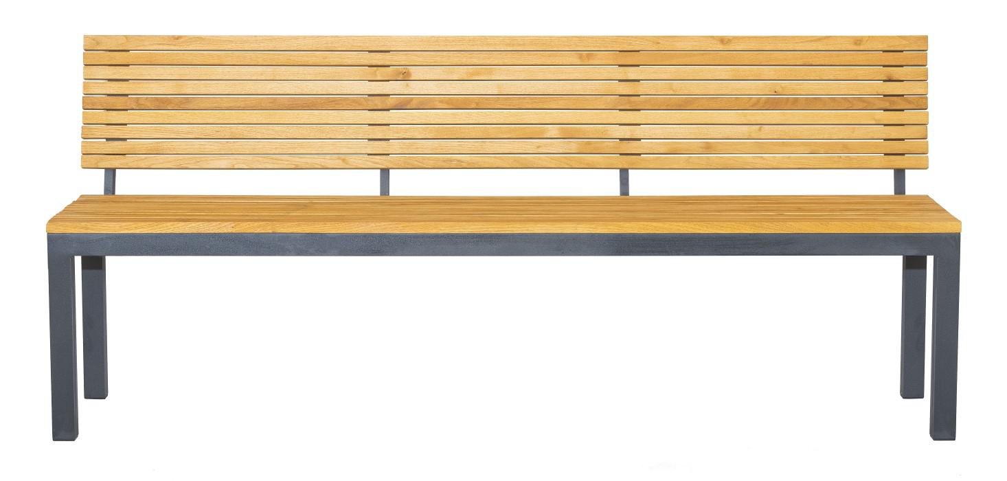 Gartenbank-Ripper-Berrissimo-180-021302571-2_productfull Gartenmöbel-Set 7-tlg. 5 Stühle 1 Bank und ein Tisch 200x100