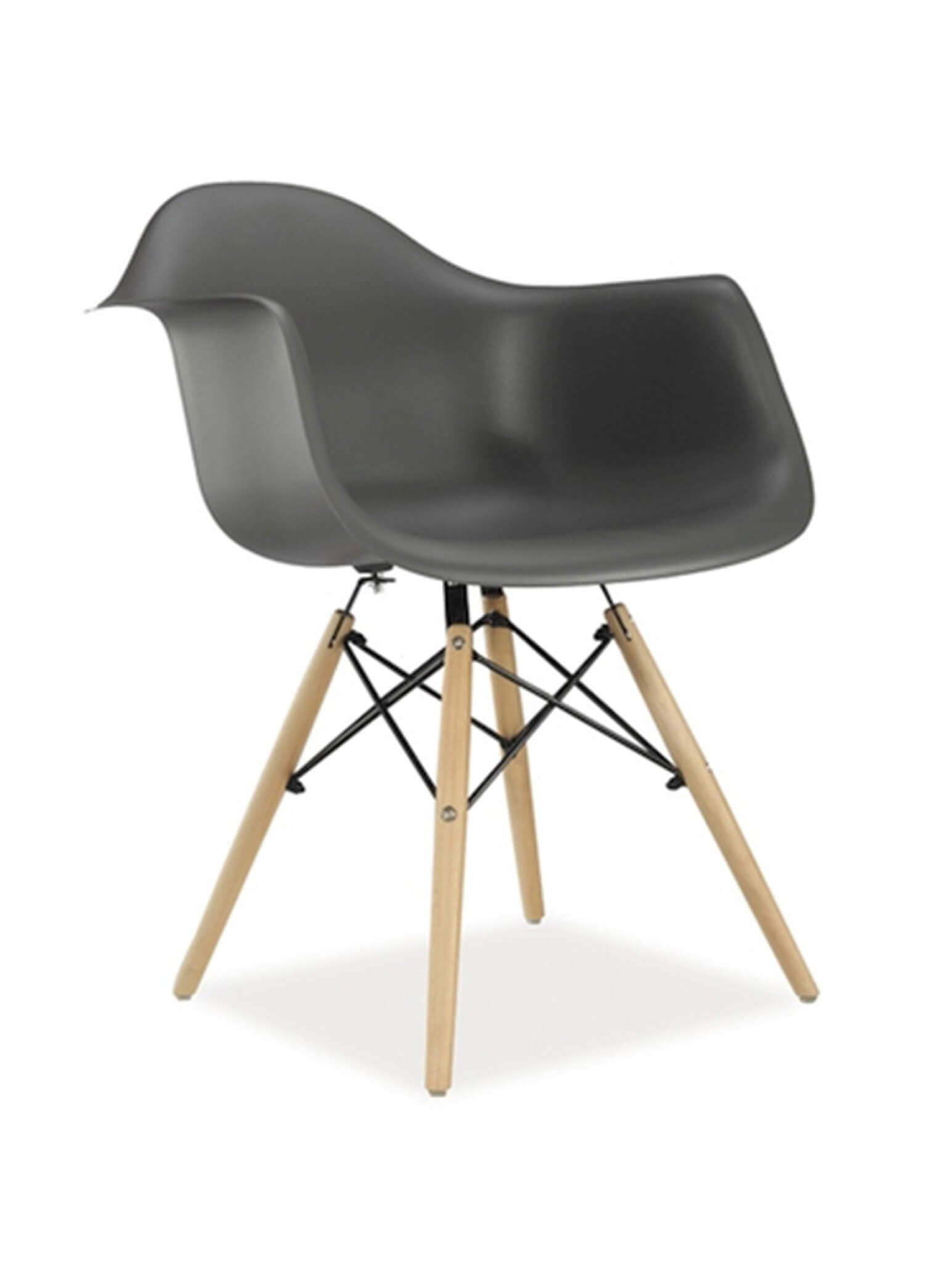 mona-szary Kunststoff Sessel MONA