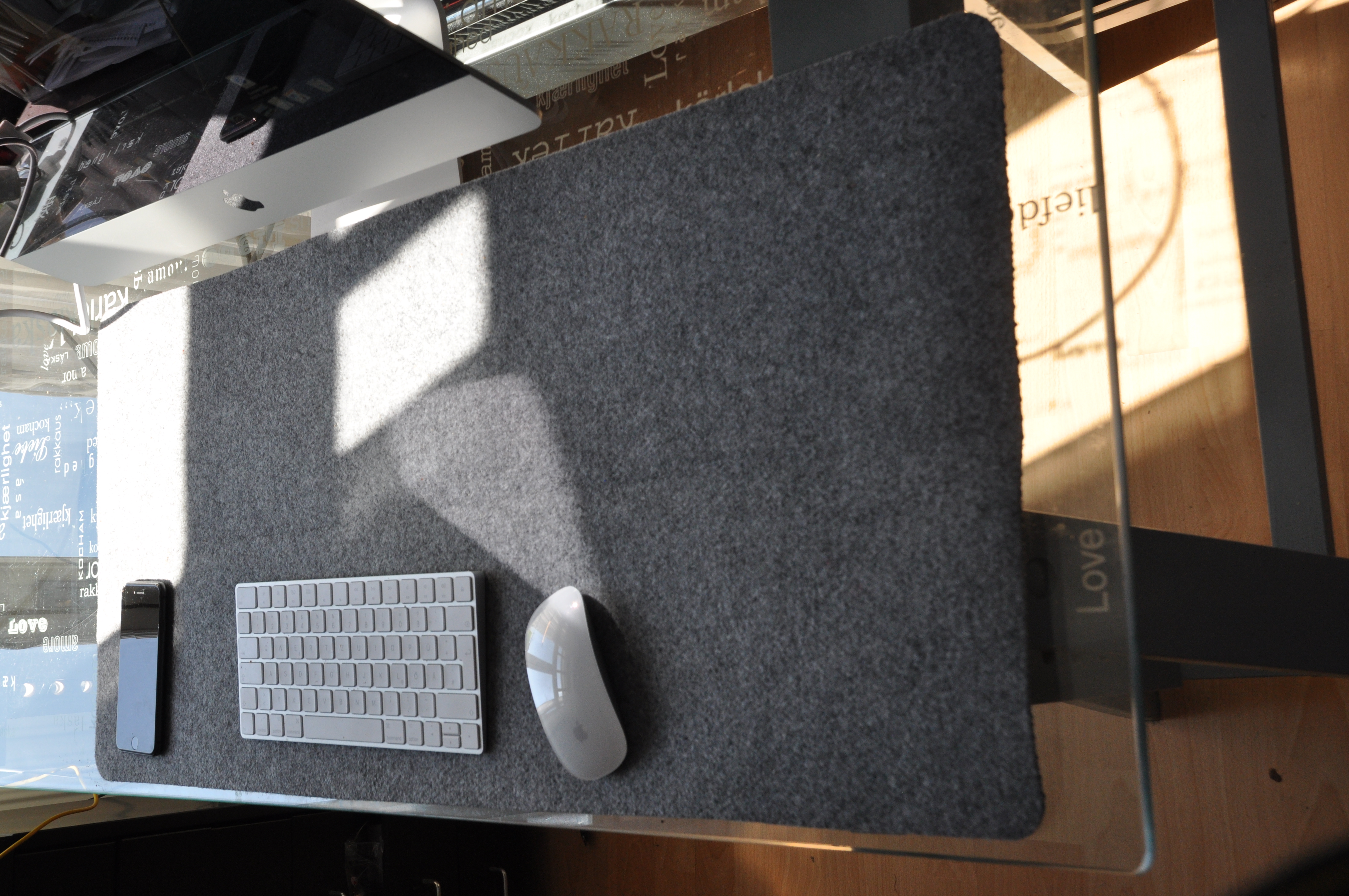 Schreibtisch Unterlagen 90x40