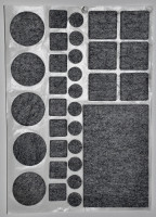 Filzplatten und Gleiter Mix ( 31 Stück )